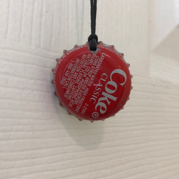 Bundle Alert💎 3 for $12: 
Vintage Coca-cola bottle top necklace - Picture 4 of 4